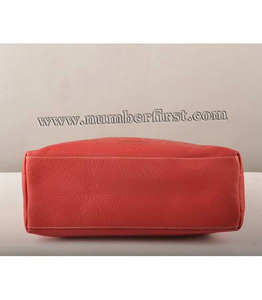Fendi Tote Bag Red Cow Leather-1-3