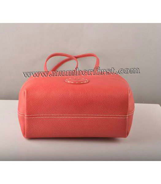 Fendi Tote Bag Red Cow Leather-3