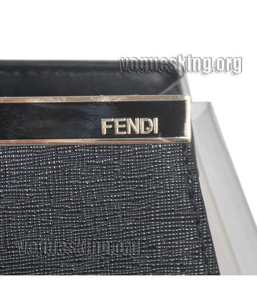 Fendi White Patent Leather Small Shoulder Bag-5