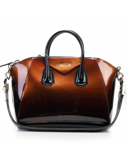 Givenchy Antigona Gradient Leather Bag in CoffeeBlack