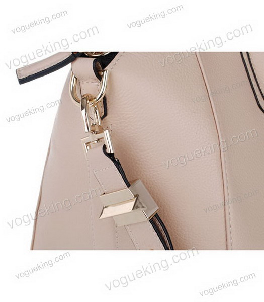 Givenchy Antigona Litchi Veins Leather Bag in Offwhite-4