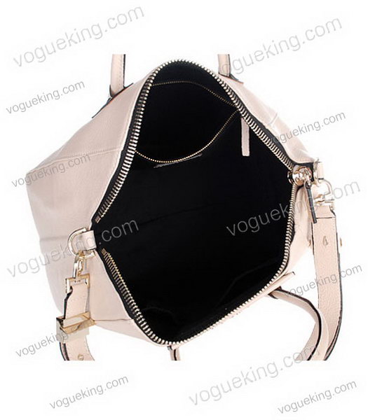 Givenchy Antigona Litchi Veins Leather Bag in Offwhite-6