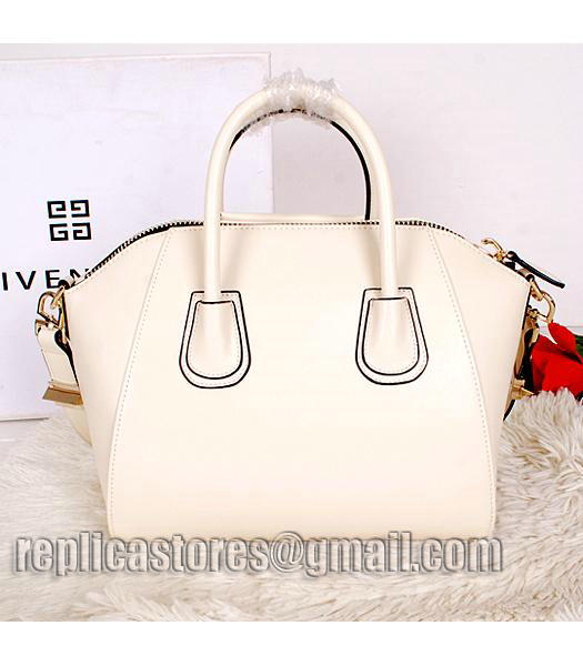 Givenchy Antigona Offwhite Leather Medium Bag-2