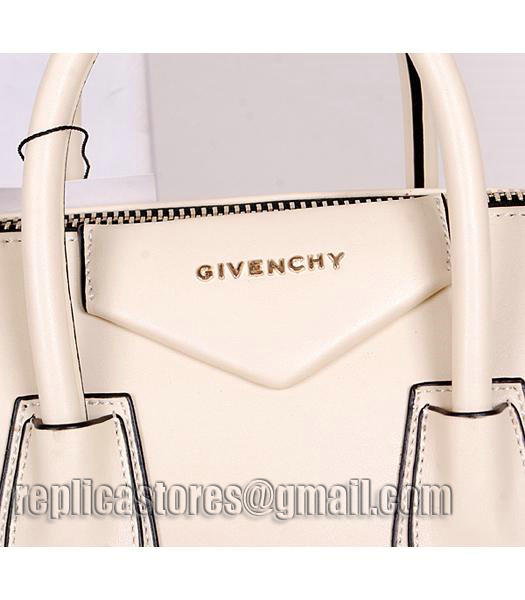 Givenchy Antigona Offwhite Leather Small Bag-5