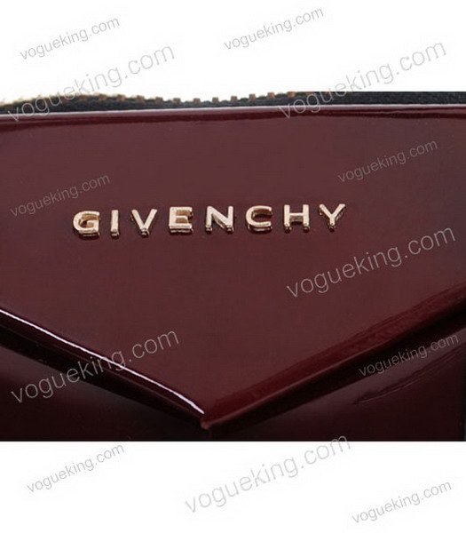 Givenchy Antigona Patent Leather Bag in Wine Red-3