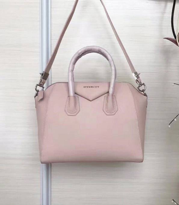 Givenchy Antigona Pink Original Grained Veins Lambskin Leather 28cm Small Tote Bag