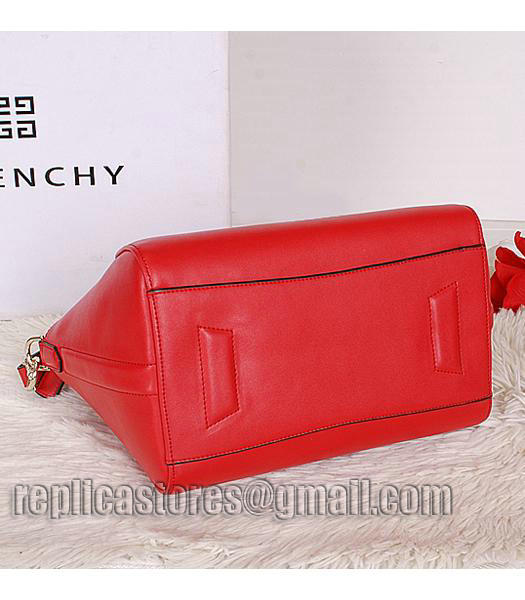 Givenchy Antigona Red Leather Small Bag-3