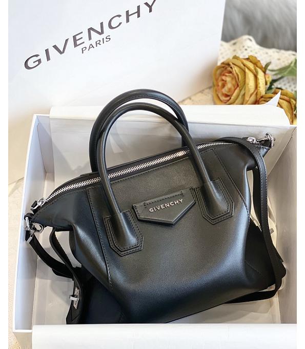 Givenchy Antigona Soft Black Original Smooth Real Leather 30cm Medium Tote Bag