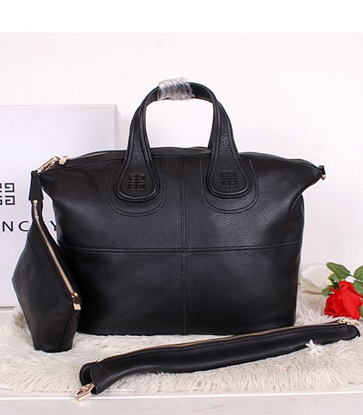 Givenchy Black Original Leather Designer Bag Medium Bag