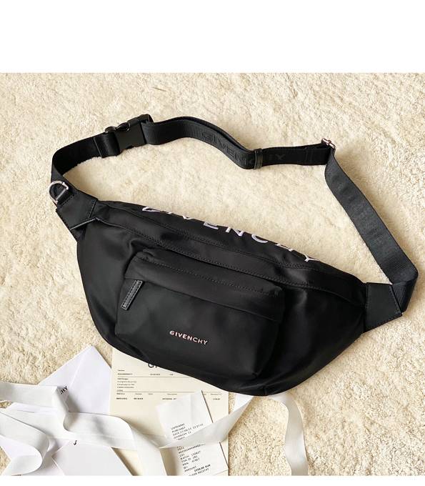 Givenchy Black Original Nylon Belt Bag