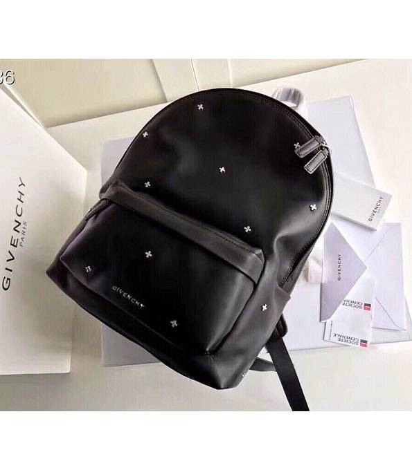 Givenchy Cross Black Original Calfskin Leather Backpack