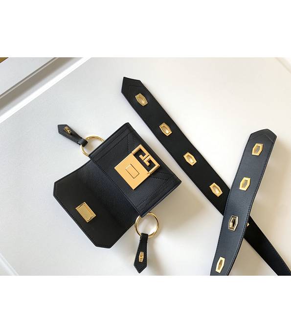 Givenchy Eden Black Original Calfskin Leather Belt Bag-5