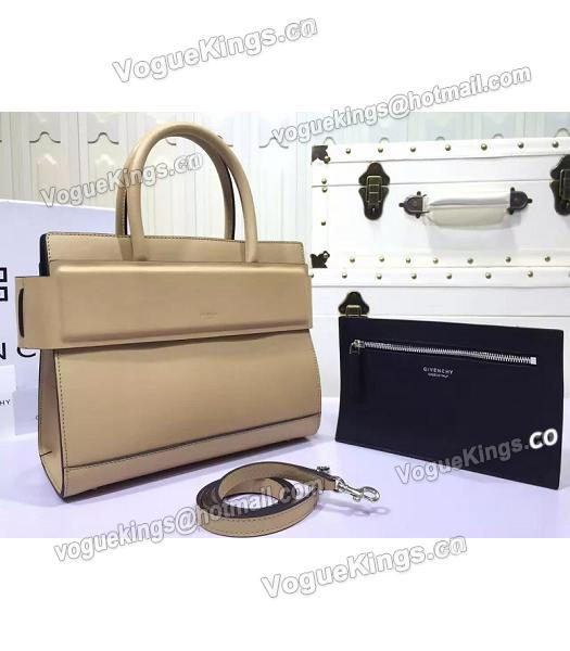 Givenchy Horizon 28cm Beige Leather Top Handle Bag-1