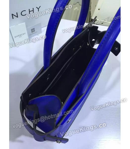 Givenchy Horizon 28cm Blue Leather Top Handle Bag-6