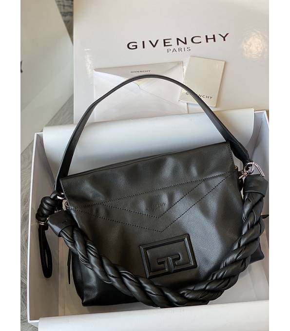 Givenchy ID93 Black Original Soft Leather Tote Shoulder Bag