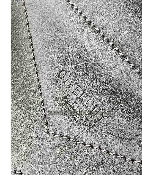 Givenchy ID93 Grey Original Soft Leather Tote Shoulder Bag-4