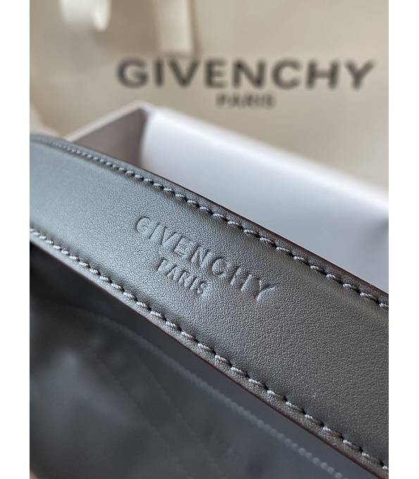 Givenchy ID93 Grey Original Soft Leather Tote Shoulder Bag-5