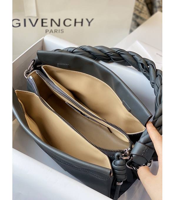 Givenchy ID93 Grey Original Soft Leather Tote Shoulder Bag-7