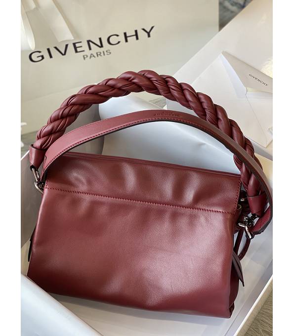 Givenchy ID93 Jujube Red Original Soft Leather Tote Shoulder Bag-1