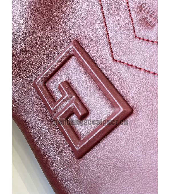 Givenchy ID93 Jujube Red Original Soft Leather Tote Shoulder Bag-6