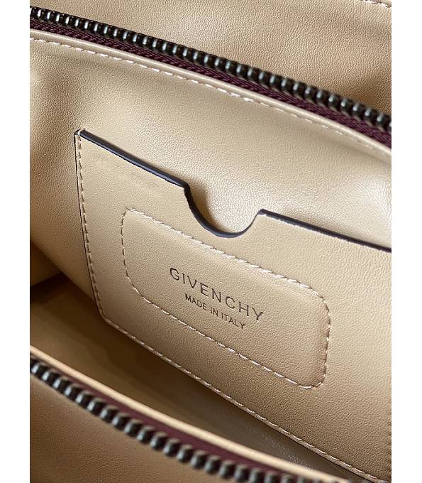 Givenchy ID93 Jujube Red Original Soft Leather Tote Shoulder Bag-8