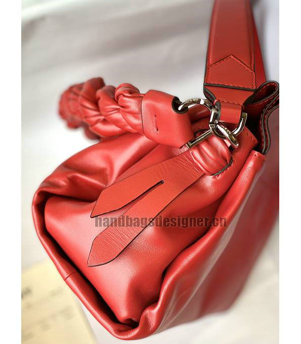 Givenchy ID93 Red Original Soft Leather Tote Shoulder Bag-2