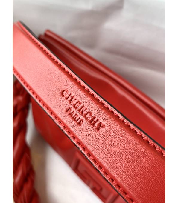 Givenchy ID93 Red Original Soft Leather Tote Shoulder Bag-5
