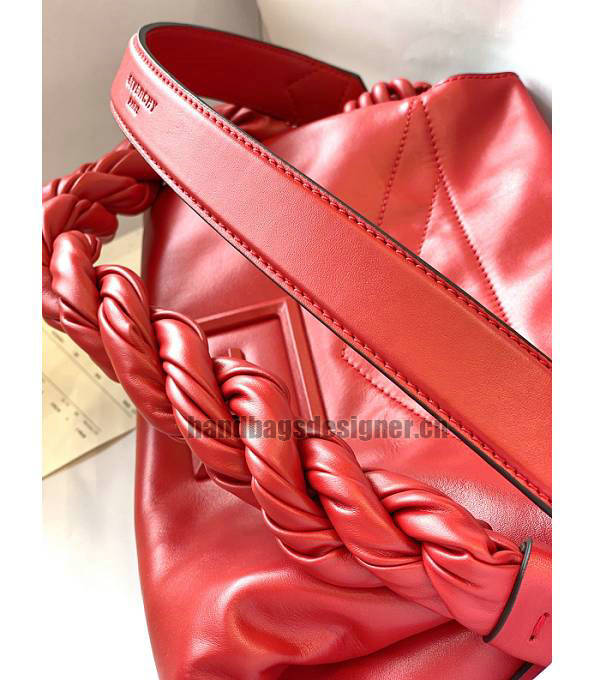 Givenchy ID93 Red Original Soft Leather Tote Shoulder Bag-6