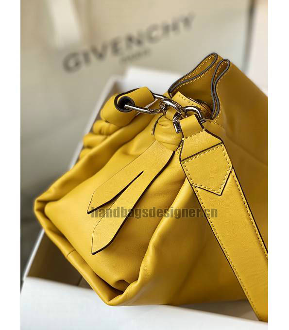 Givenchy ID93 Yellow Original Soft Leather Tote Shoulder Bag-2