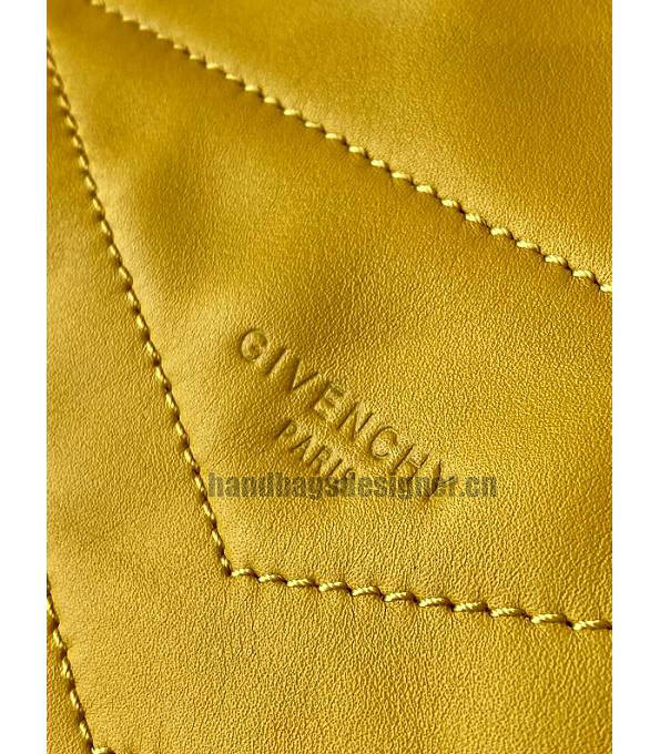 Givenchy ID93 Yellow Original Soft Leather Tote Shoulder Bag-4