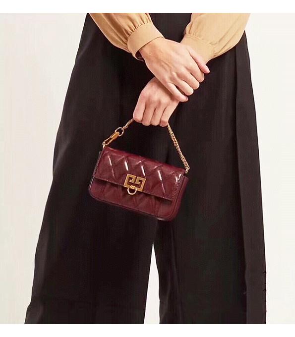 Givenchy Jujube Original Quilted Lambskin Leather Shoulder Bag