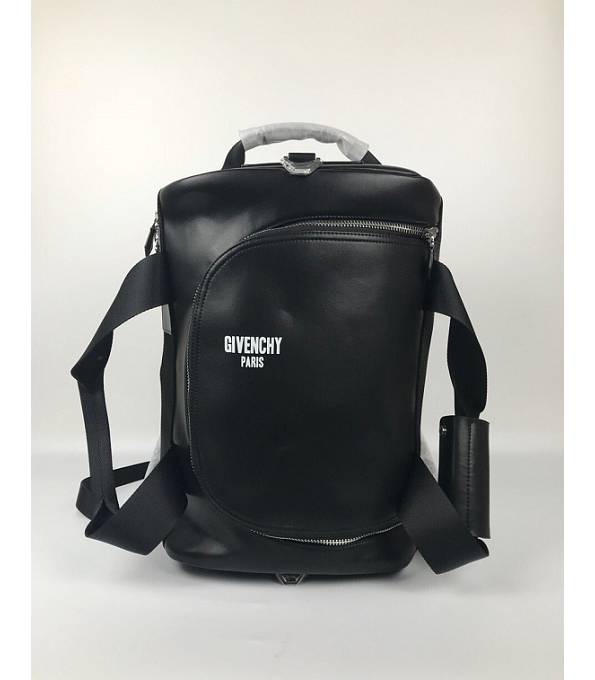 Givenchy King Kong Logo Black Original Calfskin Leather Backpack