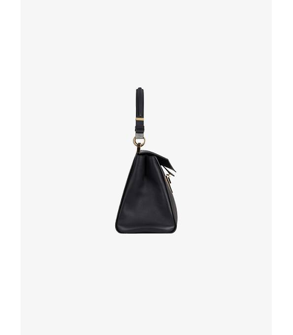 Givenchy Mystic Black Original Calfskin Leather Medium Top Handle Shoulder Bag-3