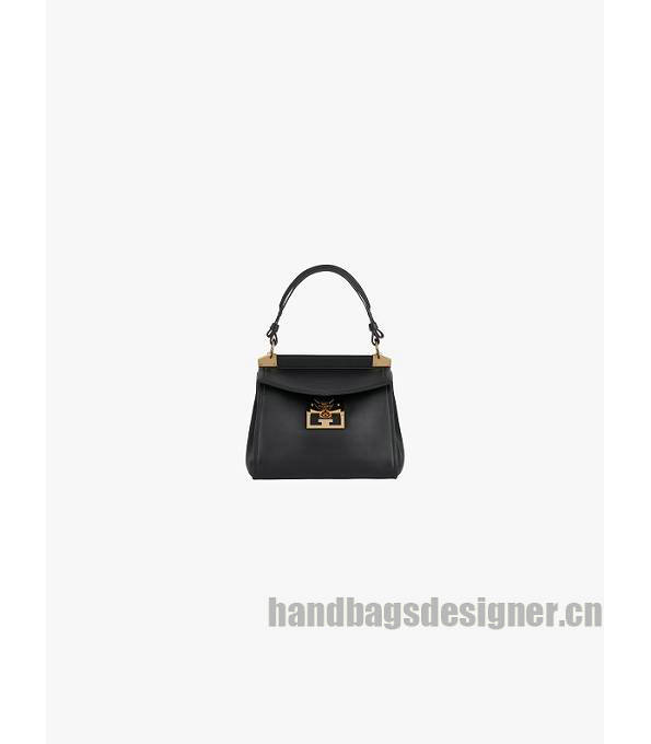 Givenchy Mystic Black Original Calfskin Leather Small Top Handle Shoulder Bag-2