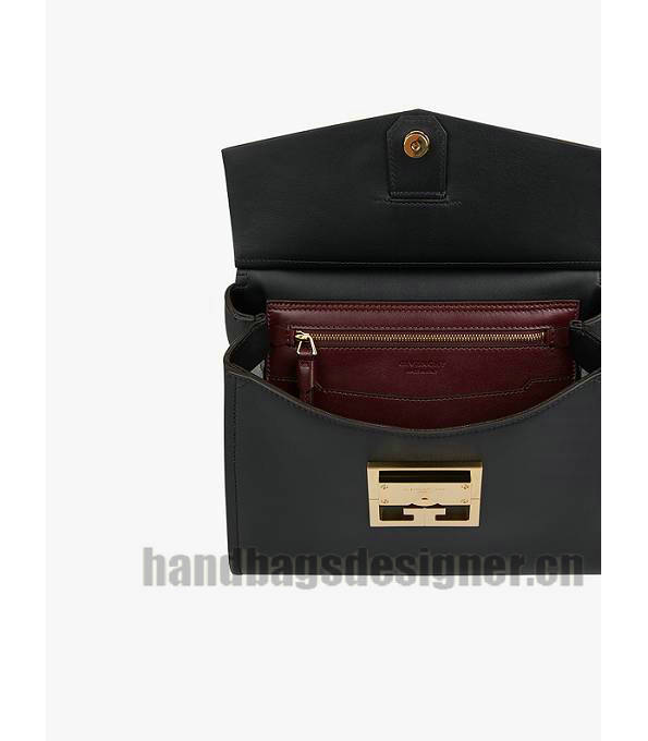 Givenchy Mystic Black Original Calfskin Leather Small Top Handle Shoulder Bag-7