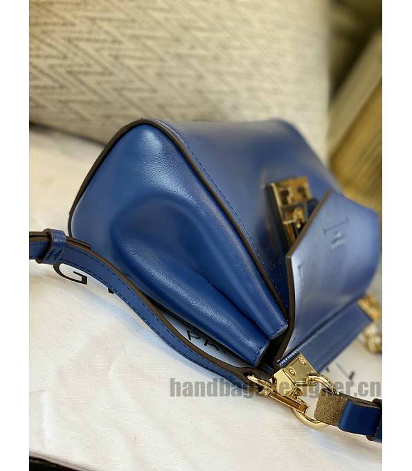 Givenchy Mystic Blue Original Calfskin Leather Mini Top Handle Shoulder Bag-2