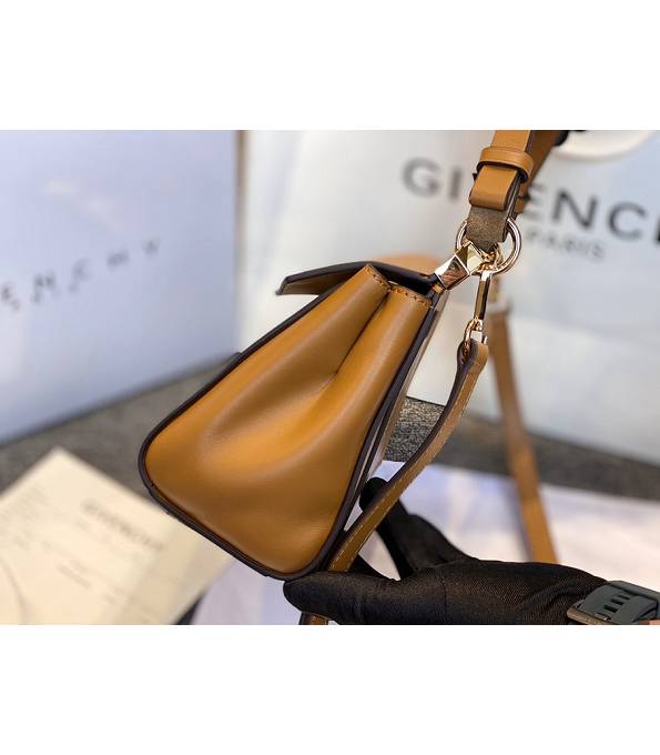 Givenchy Mystic Brown Original Calfskin Leather Mini Top Handle Shoulder Bag-3