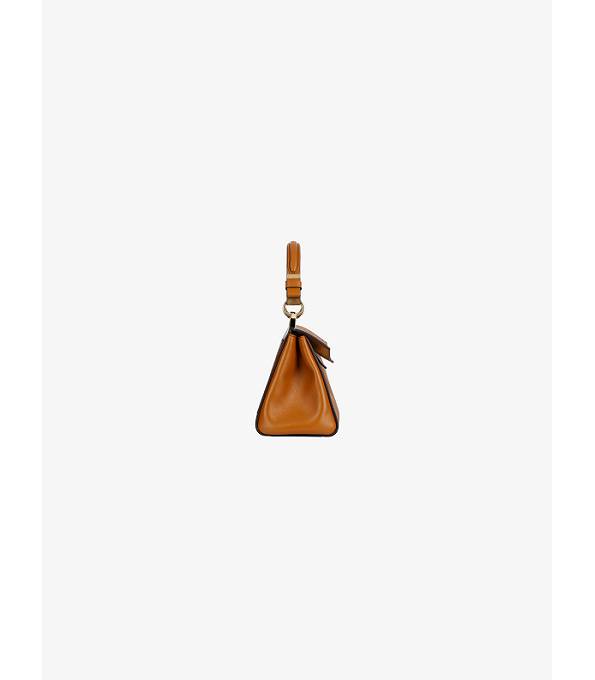 Givenchy Mystic Brown Original Calfskin Leather Small Top Handle Shoulder Bag-3