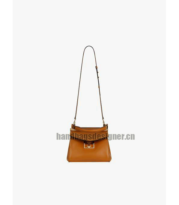 Givenchy Mystic Brown Original Calfskin Leather Small Top Handle Shoulder Bag-7