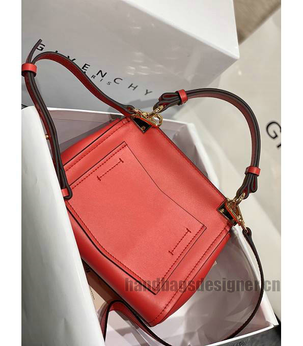 Givenchy Mystic Red Original Calfskin Leather Mini Top Handle Shoulder Bag-2