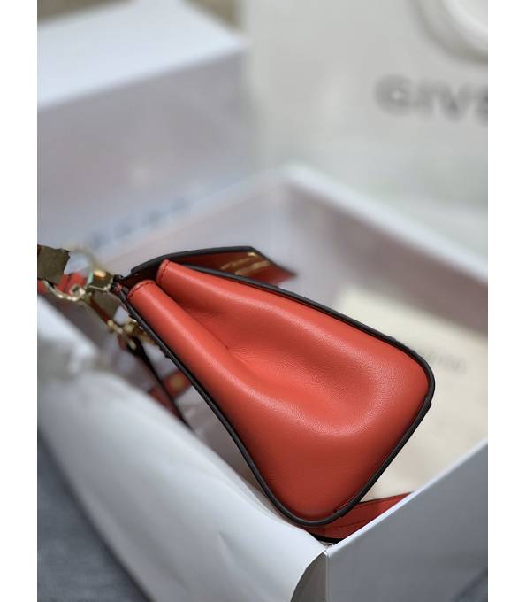 Givenchy Mystic Red Original Calfskin Leather Mini Top Handle Shoulder Bag-3