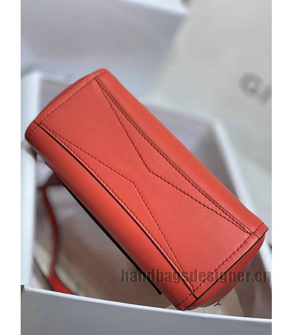 Givenchy Mystic Red Original Calfskin Leather Mini Top Handle Shoulder Bag-4