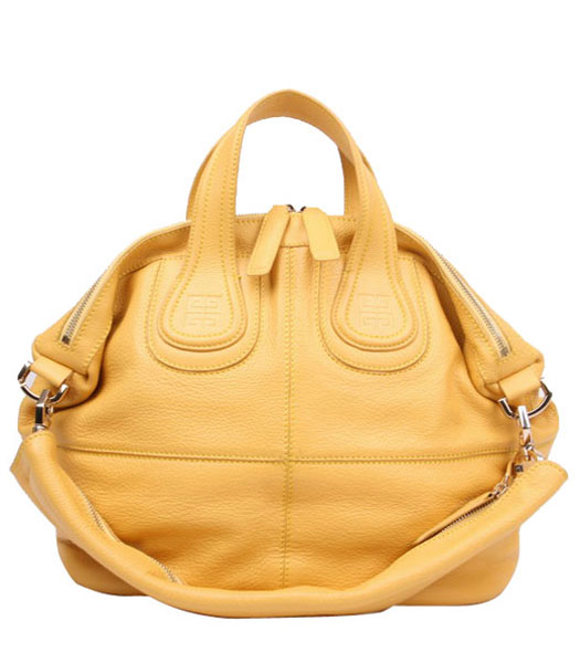 Givenchy Nightingale Medium Bag Yellow Leather
