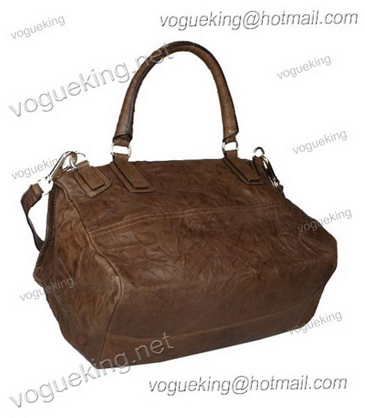 Givenchy Pandora Lambskin Leather Large Messenger Bag Coffee-1