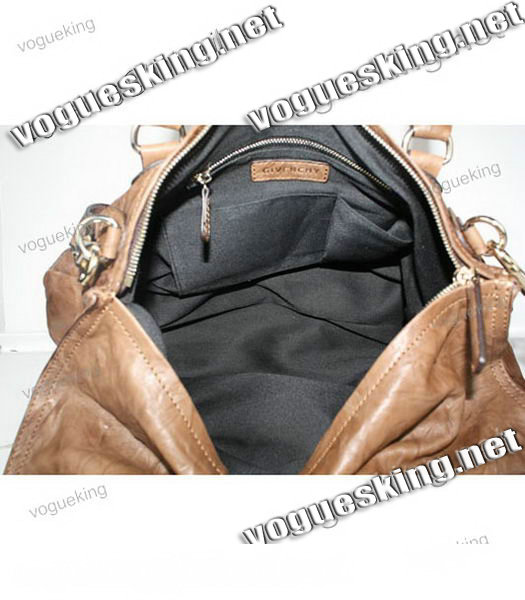 Givenchy Pandora Lambskin Leather Large Messenger Bag Coffee-3