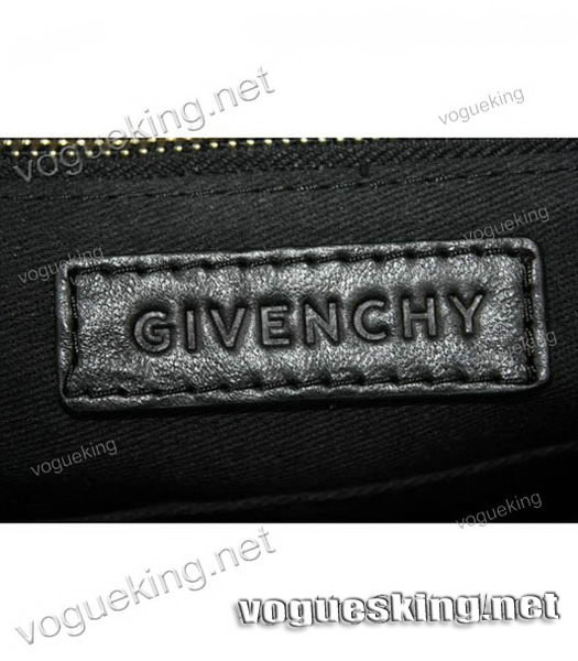 Givenchy Pandora Lambskin Leather Medium Messenger Bag Black-4