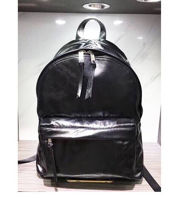 Givenchy Star Black Original Oil Wax Leather Backpack