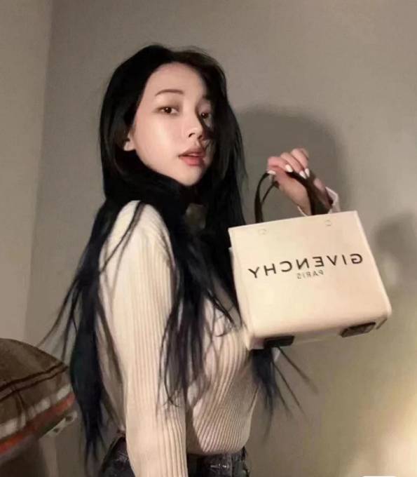 Givenchy White Canvas With Original Leather Mini G Tote Shopping Bag