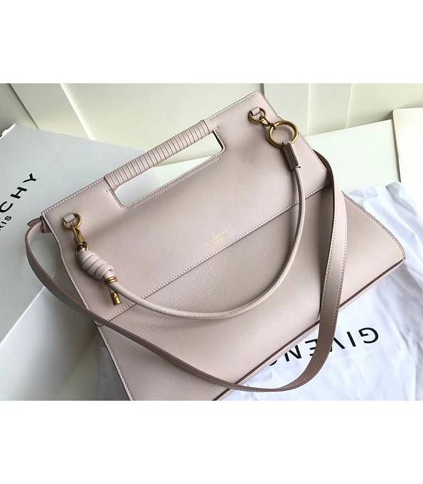 Givenchy White Original Calfskin Leather Whip Tote Bag