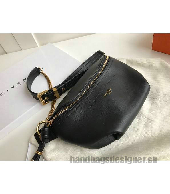 Givenchy Wpip Black Original Calfskin Leather Bond Belt Bag-4